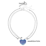 Necklaces Split Heart Shaped Pendant Forever Friendship Magnetic