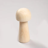 Wooden Mushroom DIY Unfinished Wood Kids Painted Toys Craft