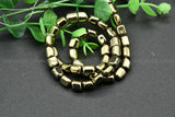 Navy Rainbow Hematite Loose Beads 5pcs