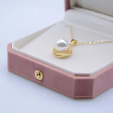 Octagonal Flannel Jewelry Gift Box Engagement Pendant Case