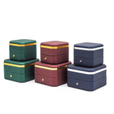 Octagonal PU Leather Box Jewelry Box Creative Ring Box Necklace Box