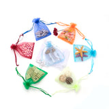 Organza Jewelry Bags Wedding Party Gift Bags Purple Packaging Pouches