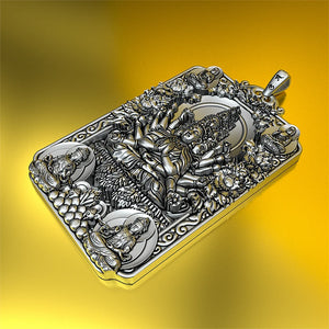 Oriental Great Sun Tathagata Buddha Pendant Necklace