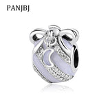 925 Sterling Silver Christmas Ornament Charm Beads for Bracelet DIY Jewelry