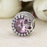 925 Sterling Silver Hearts Charm Pendant