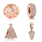 925 Silver Bracelets Charm Bead for Women DIY Jewelry