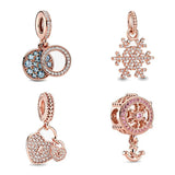 925 Silver Bracelets Charm Bead for Women DIY Jewelry