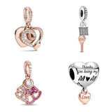 925 Silver Bracelets Charm Bead for Women DIY Jewelry