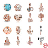 925 Silver Bracelets Charm Bead for Women DIY Jewelry