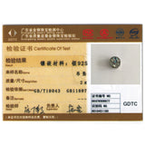 925 Silver Fish Charm Crystal for Bracelets DIY