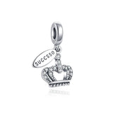 925 Silver Enamel Princess Balloon Castle Bead For Ladies Bracelet