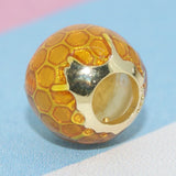 925 Sterling Silver Lucky Cat Bear Bee Fine Bead Charms