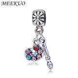Bird Snake Chain Charm Beads for Bracelet Jewelry
