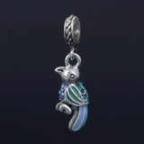 Bird Snake Chain Charm Beads for Bracelet Jewelry