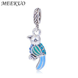 Bird Snake Chain Charm Beads for Bracelet Jewelry