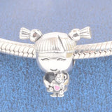 Red Wine Glass Crown Pendant Bead for DIY Women Jewelry