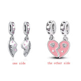Silver 925 Bead Bracelet Charms Pendant Dangle DIY Jewelry