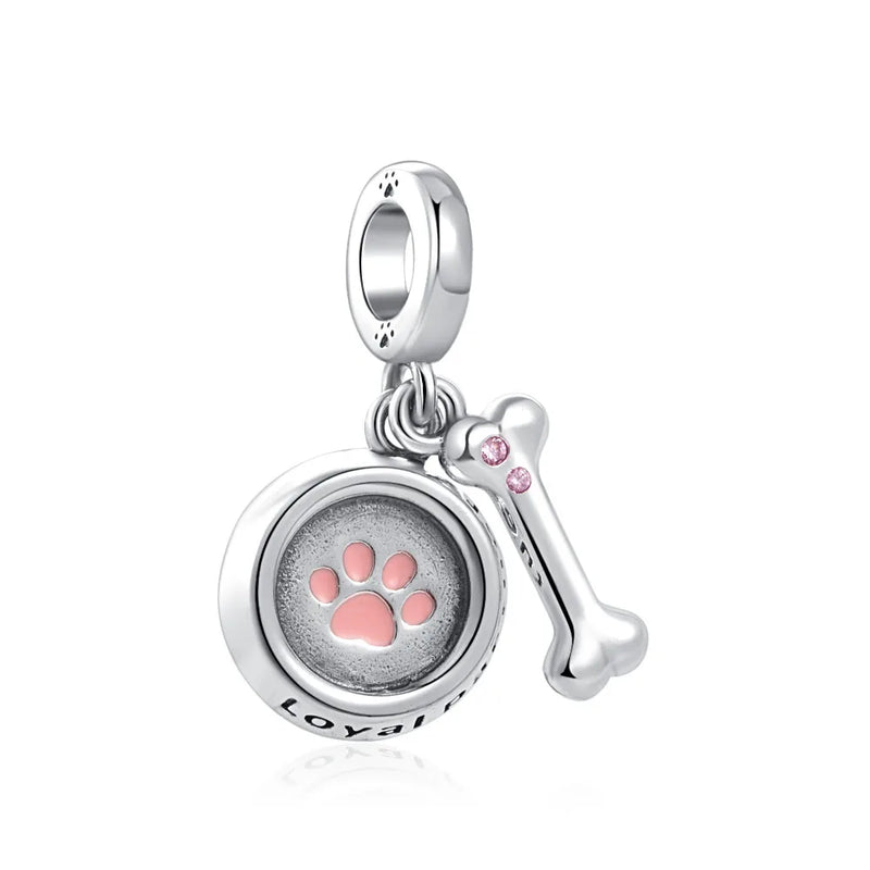 Silver 925 Bead Bracelet Charms Pendant Dangle DIY Jewelry