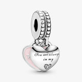 Silver 925 Bead Bracelet Pendant Charm Dangle for Women Jewelry