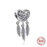 Silver 925 Dangle Charm Bead for Women Jewelry