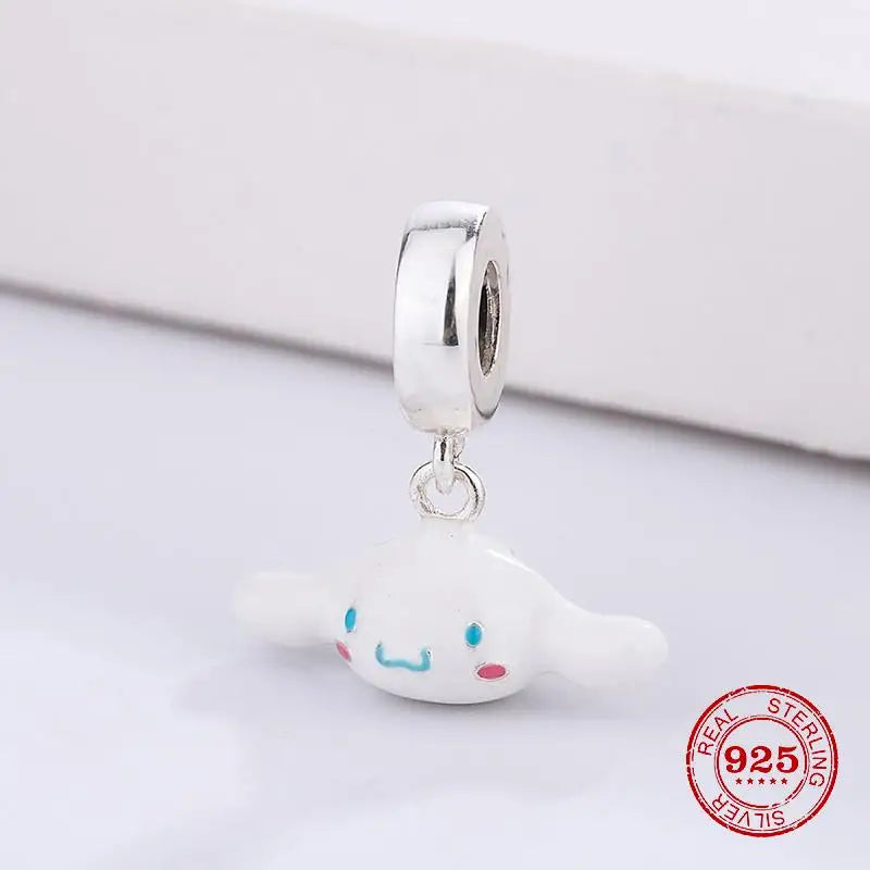 Silver 925 Bracelet Pendant Charm Bead Jewelry B367