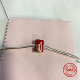 Charm Bracelet Pendant Dangle Bead Silver 925 Jewelry B495