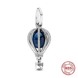 Charm Bead Bracelet Accessory Pendant Dangle Silver 925 Jewelry B002