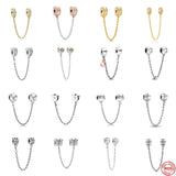 Butterfly Charm Bead Chain Bracelet Women Jewelry