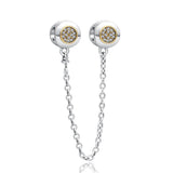 Butterfly Charm Bead Chain Bracelet Women Jewelry