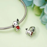 Charm Bead for Women DIY Jewelry Gift 925 Silver Bracelet Accessory