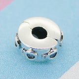 Clear Beaded Pav? Clip Butterfly Charm Beads for Pendant Charms Silver 925 Brace