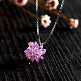 Austrian Crystal 925 Silver Necklace for Women