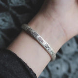 Chinese Style Peace Bracelet with Small Seal Design