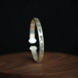Chinese Style Peace Bracelet with Small Seal Design
