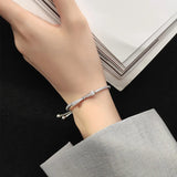 Bow Bracelet Women's Flash High Carbon Diamond Bracelet