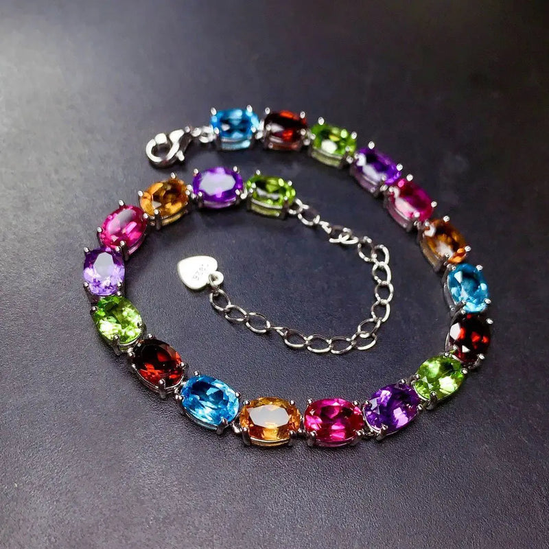 Women's Sparkling Custard Diamond Bracelet