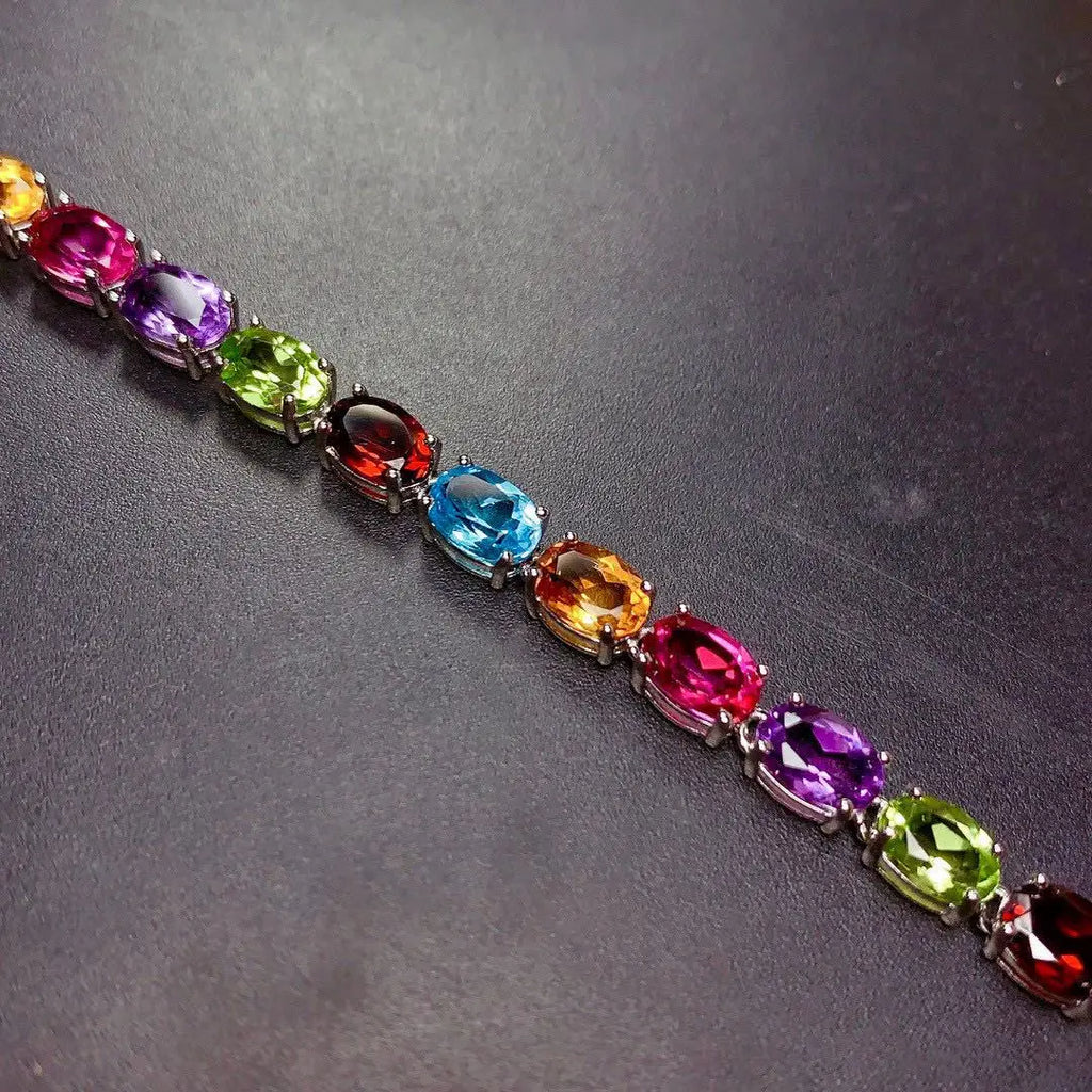 Women's Sparkling Custard Diamond Bracelet