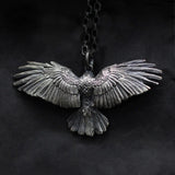 Eagle Pendant Necklace Hip Hop Silver Jewelry for Men