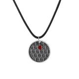 Retro Silver Necklace Couple Love Dragon Scale Jewelry