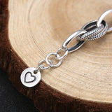 Silver Smiley Thick Strips Bracelets Vintage Jewelry