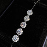 Sunflower Bracelet Women's High Carbon Diamond Bracelet