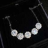 Sunflower Bracelet Women's High Carbon Diamond Bracelet