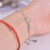 Unicorn Rainbow Bracelet Glitter Moonstone Jewelry Party