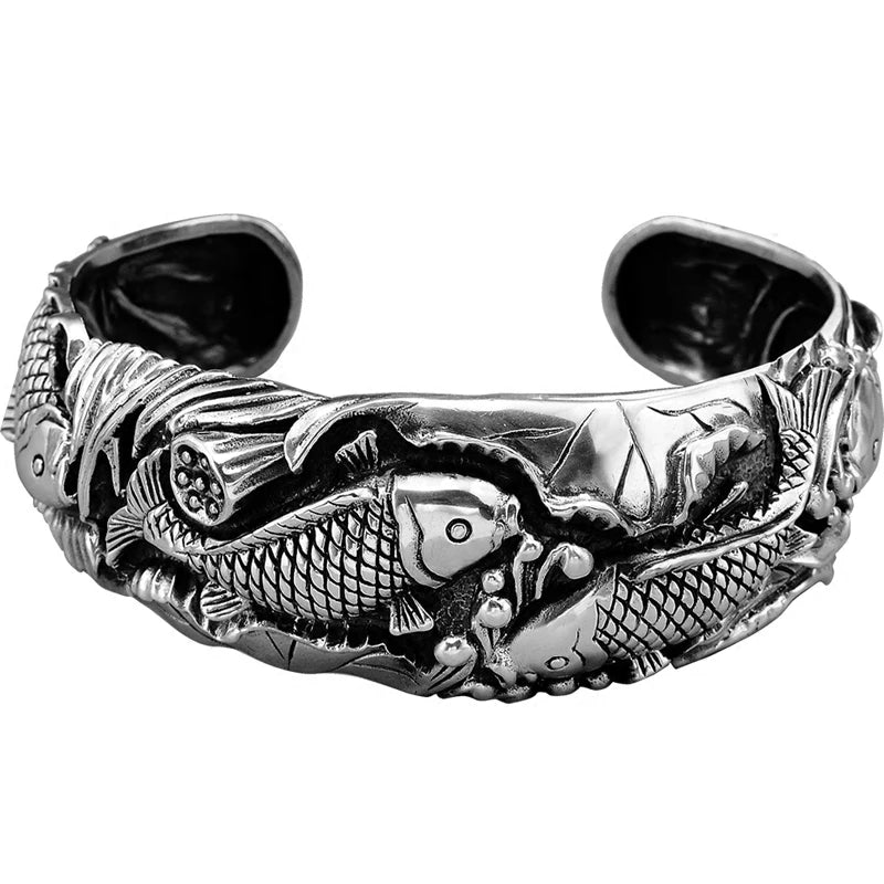 Retro Fish Bracelet for Her - Perfect Gift for Girlfriend and Mother