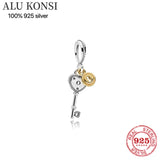 925 Silver Angel Wings Pendant Bead for Pan Charms Bracelet