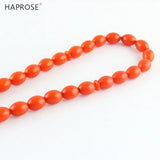 Oval Bracelet Red Bead Ethnic Style Bracelet 33 Beads Tasbih Muslim Allah Beads