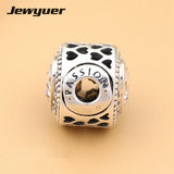 925 Silver Beads Charms for THIN Bracelets DIY Jewelry