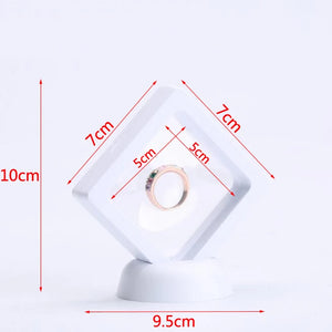 PET Membrane Jewelry Ring Necklace Display Holder Gift Packaging Box
