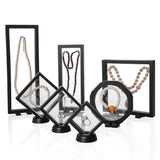 PET Membrane Jewelry Ring Necklace Display Holder Gift Packaging Box