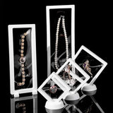 PET Membrane Jewelry Ring Necklace Display Holder Gift Packaging Box